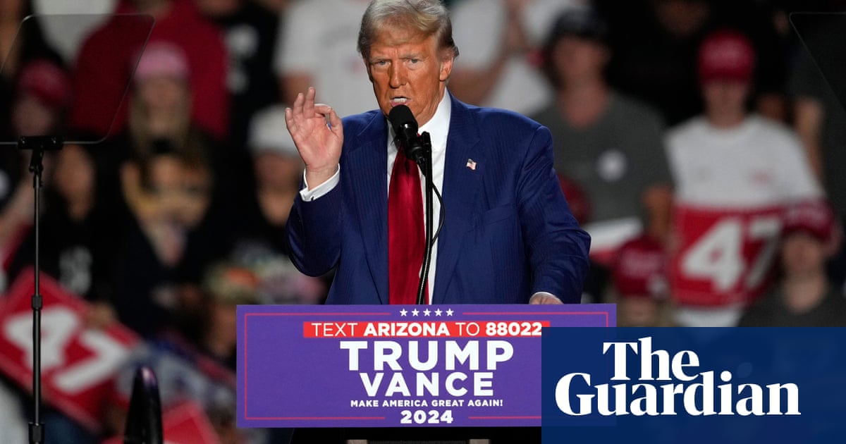 Trump’s final pitch to voters: retribution vows, vulgar rallies, fascist accusations