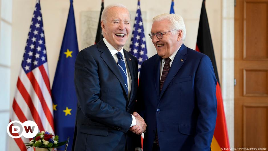 US-Präsident Biden beginnt Blitz-Besuch in Deutschland