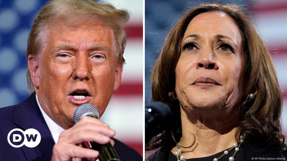 US election: Harris and Trump rally supporters in Michigan