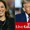 US election live updates: Harris and Trump tied in Michigan as they head west in final days of campaigning