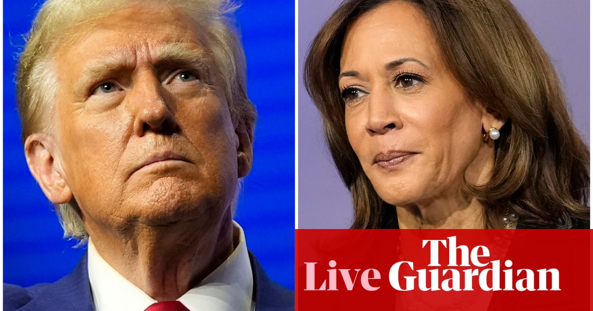 US election live updates: Harris heads to Texas as poll shows her tied with Trump at 48%