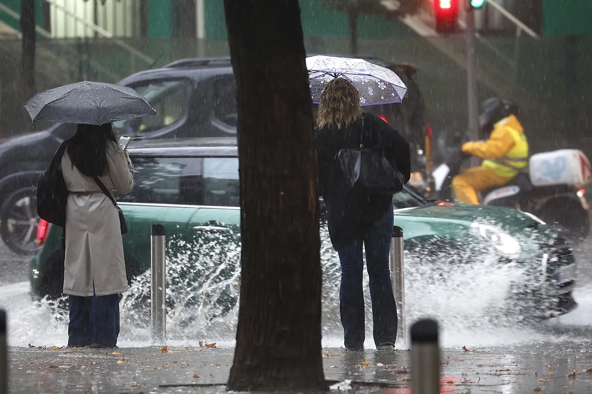 Una DANA dejará este fin de semana frío, lluvia y tormentas en amplias zonas del país