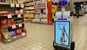 « Une baisse d’environ 30 % des vols » : dans des supermarchés du Havre, les vigiles sont… des robots