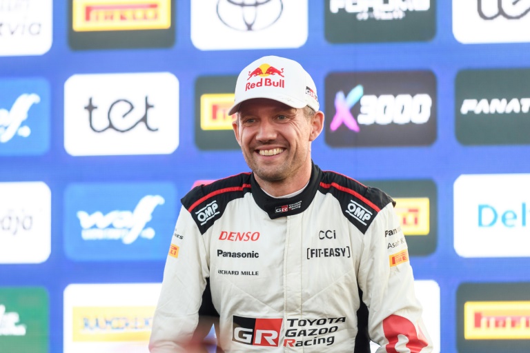 WRC: "Pas de regrets" pour Sébastien Ogier même si un 9e titre s'éloigne