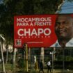 Wahlplakat von Daniel Chapo in Maputo