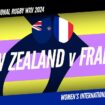 Watch: New Zealand face France in WXV1