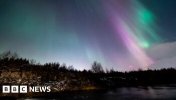 Watch: Northern lights over Iceland in sped-up footage