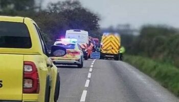 Woman dies in horror double-decker bus crash as child fights for life in Cornwall