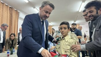 Xavier Bettel en Palestine et Israël: "On me dit souvent que je suis trop sincère"