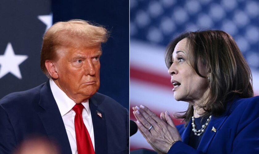 Trump and Harris polls tighten with days to go as former president sues CBS News for $10bn: 2024 election live updates