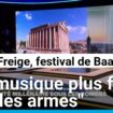 Nayla de Freige, présidente du festival international de Baalbek sur France 24