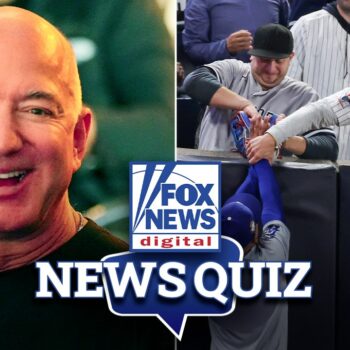 Fox News Digital's News Quiz: November 1, 2024