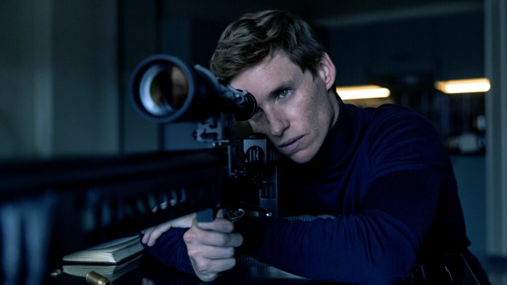 Eddie Redmayne in The Day of The Jackal. Pic: Sky UK/ Carnival Film & Television Limited 2024