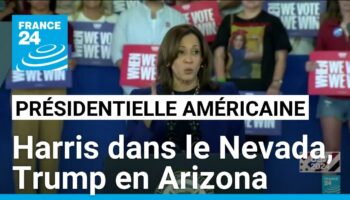 J-4 avant la présidentielle américaine : Harris dans le Nevada, Trump en Arizona