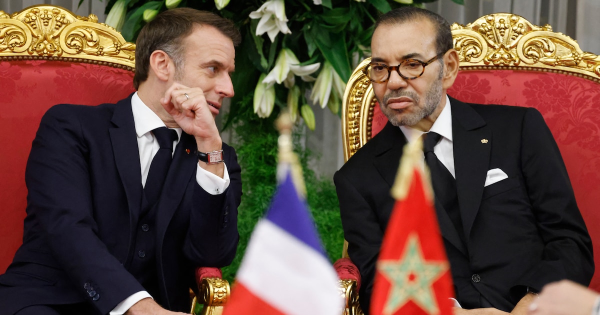 Face au roi du Maroc Mohammed VI et le président français Emmanuel Macron, de nombreux accords ont été scellés à Rabat le 28 octobre 2024.