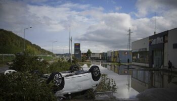 Après un mois de septembre record, 40 % de pluies en plus en octobre en France