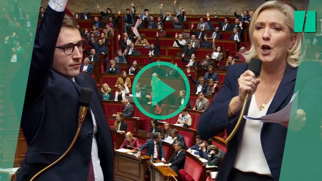 À l’Assemblée, Marine Le Pen et Antoine Léaument s’invectivent sur les descendants d’immigrés