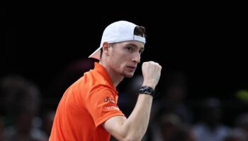 Tennis : "C'est la plus belle victoire de ma carrière", s'émeut Ugo Humbert, après avoir sorti le numéro 2 mondial Carlos Alcaraz