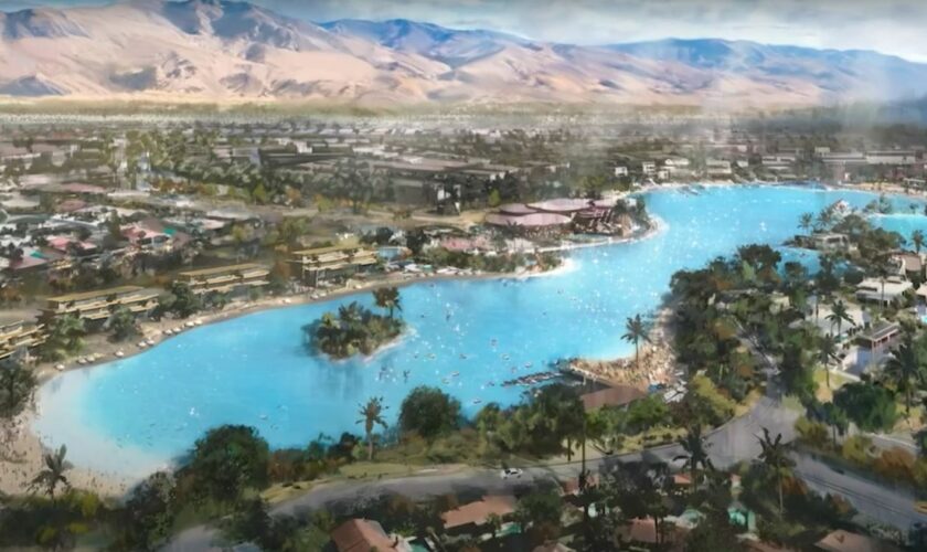 On vous présente Cotino, la ville Disney qui prévoit un lagon en plein désert californien