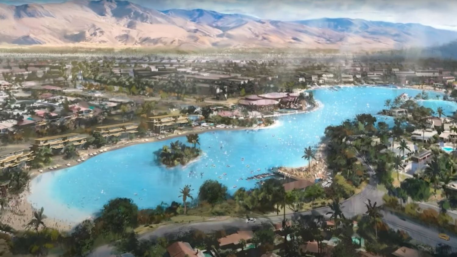 On vous présente Cotino, la ville Disney qui prévoit un lagon en plein désert californien