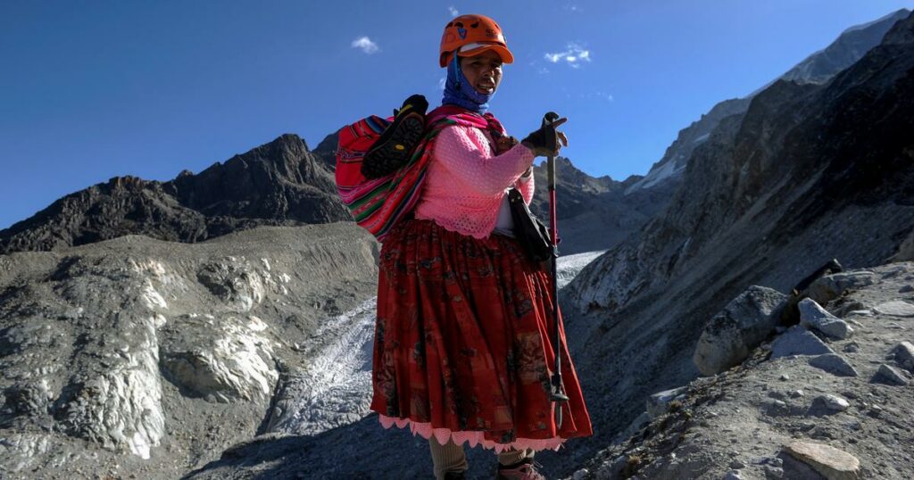 Sur les plus hauts sommets de Bolivie avec une “cholita escaladora”