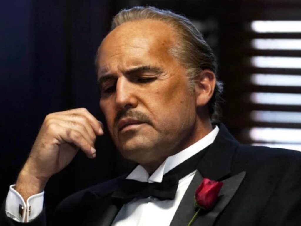 Unrecognisable Hollywood star transforms into Marlon Brando for new biopic