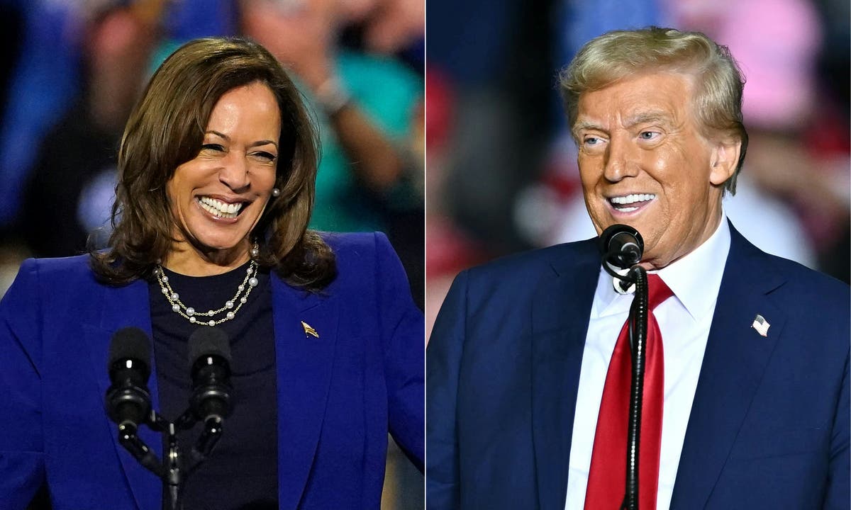 Trump says women ‘have to be protected at home in suburbia’ as Harris makes final push in swing states: Live