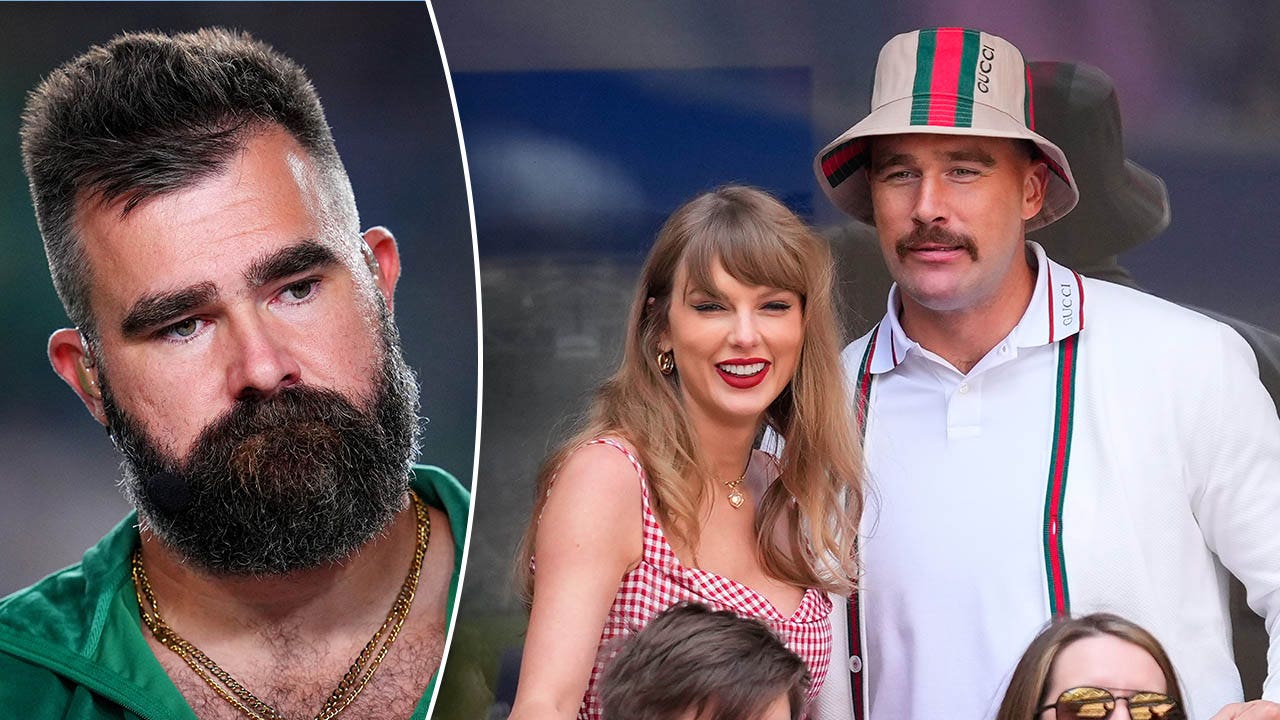 Jason Kelce smashes Penn State fan's phone for using homophobic slur to attack Travis Kelce, Taylor Swift