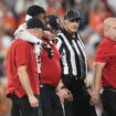 Louisville football player stretchered off, hospitalized after suffering injury in game