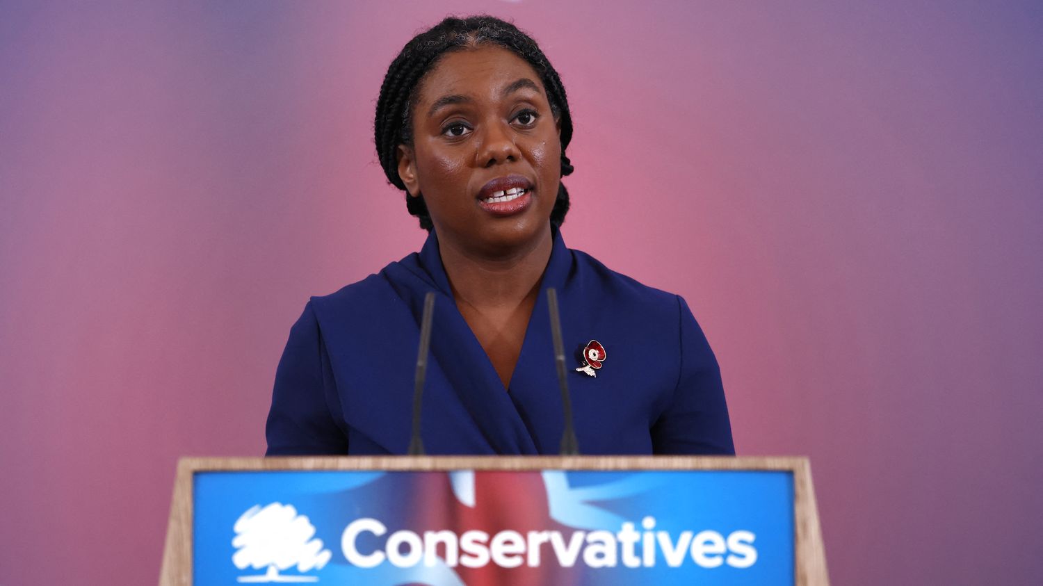 Kemi Badenoch, pro-Brexit et "anti-woke", élue à la tête du Parti conservateur au Royaume-Uni