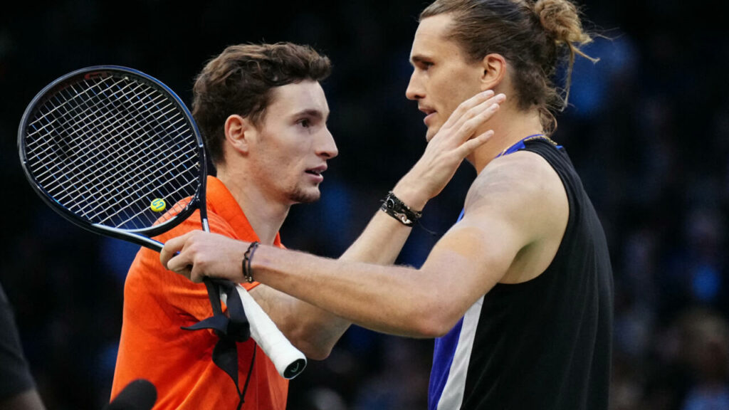 Tennis : Ugo Humbert corrigé par Alexander Zverev en finale du Masters 1000