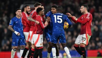 Man Utd vs Chelsea as it happened: Premier League result and reaction after tempers flare late on