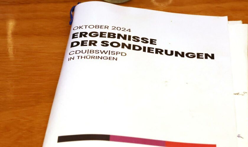 Regierungsbildung in Brandenburg und Thüringen: Koalitionsgespräche in Thüringen und Brandenburg beginnen