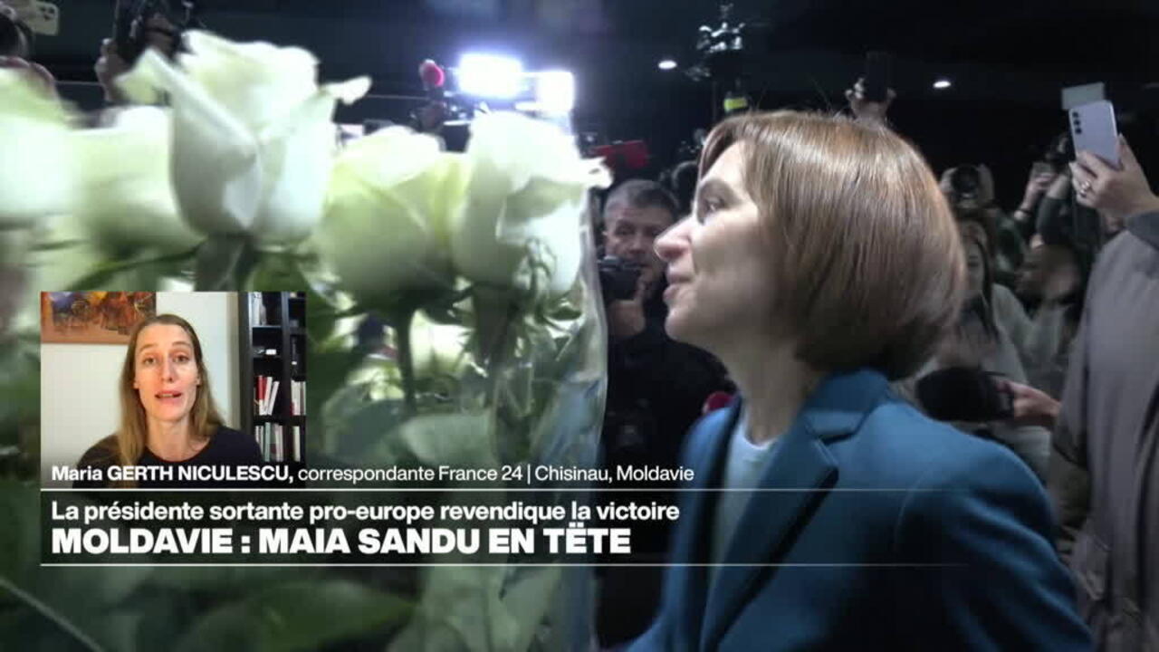 Présidentielle en Moldavie : Maia Sandu en tête