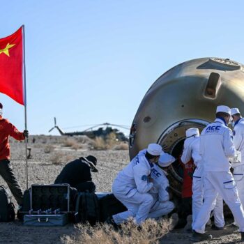 Weltraumstation Tiangong: Raumfahrer von Chinas Mission Shenzhou 18 zurück auf Erde