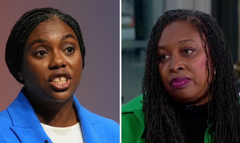 Kemi Badenoch at Conservative Party Conference October 2, 2024. Pic PA. Dawn Butler SN screengrab