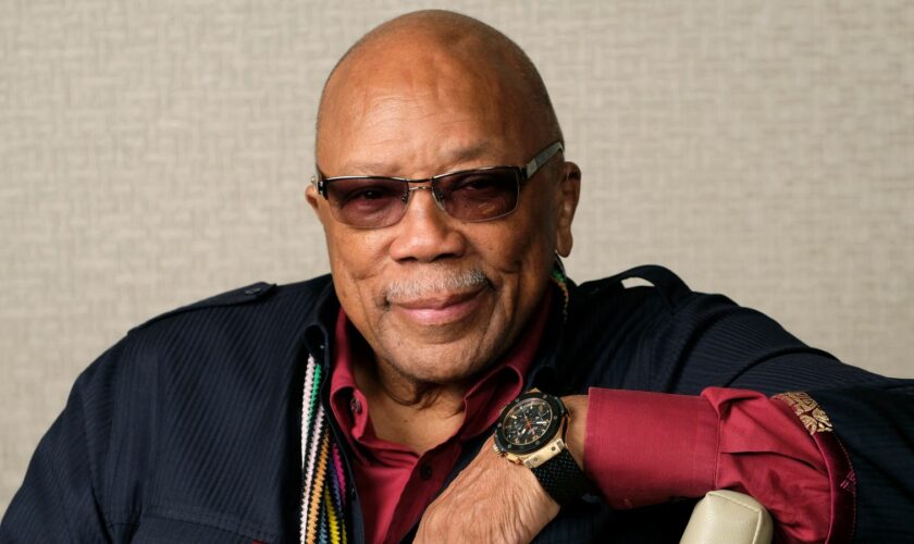 Quincy Jones in 2018. Pic: Chris Pizzello/Invision/AP, File