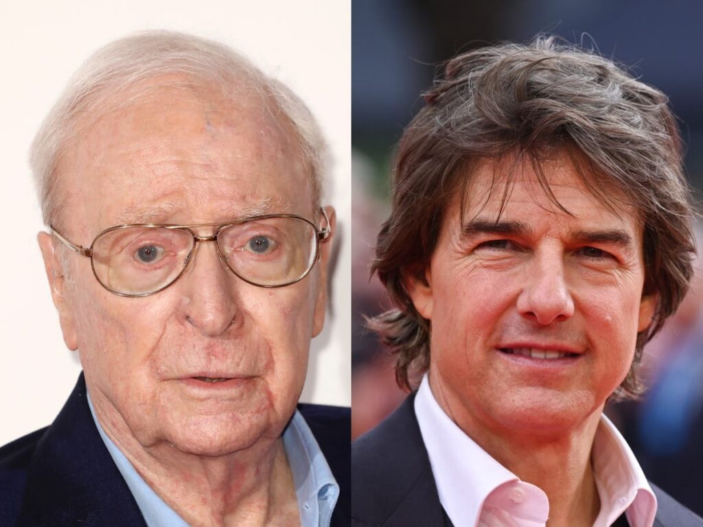 Michael Caine reveals sweet question Tom Cruise asked him when they met 40 years ago