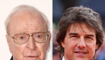 Michael Caine reveals sweet question Tom Cruise asked him when they met 40 years ago