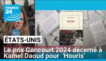 Le prix Goncourt 2024 décerné à Kamel Daoud pour son roman 'Houris'