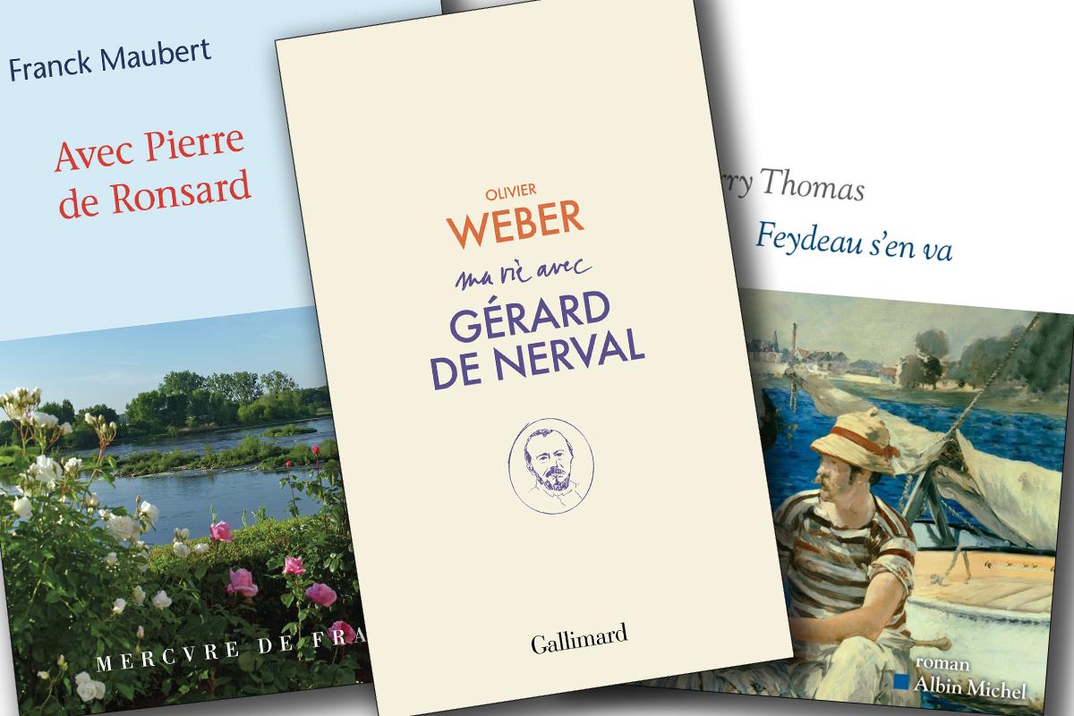 Le Bloc-notes de Jérôme Garcin : quand trois auteurs s’emparent de trois écrivains de légende