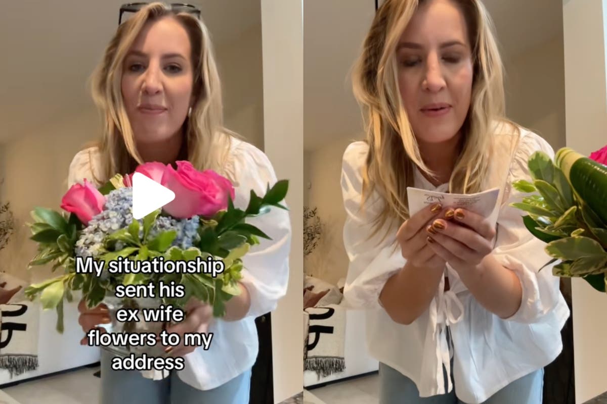 Woman receives flowers meant for her boyfriend’s ex-wife – her response went viral