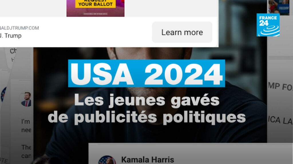 Présidentielle américaine : les jeunes gavés de publicités politiques