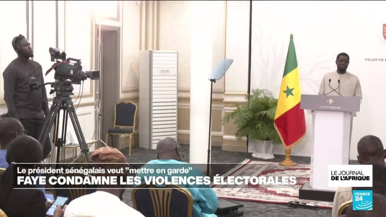 Législatives au Sénégal : Bassirou Diomaye Faye condamne la violence politique