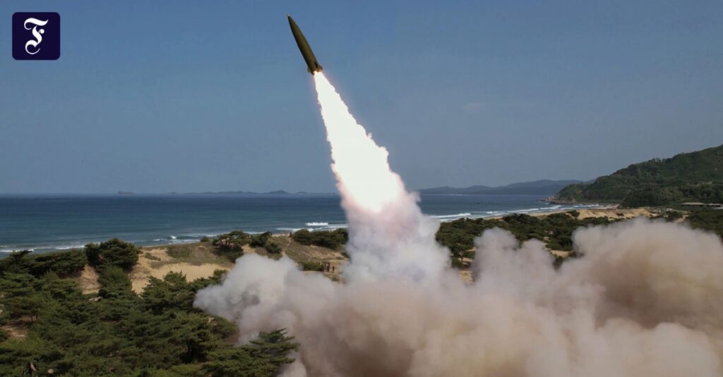 Nordkorea feuert Raketensalve ab