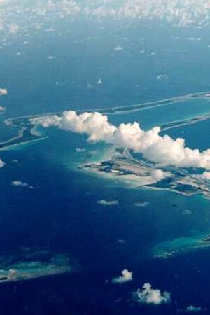 Diego Garcia, the largest island in the Chagos archipelago. Pic: Reuters