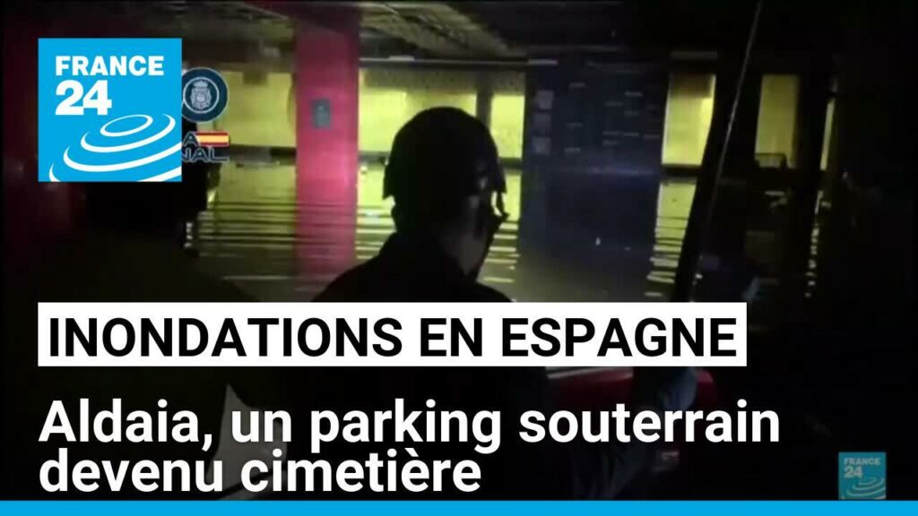 Inondations en Espagne : Aldaia, un parking souterrain devenu cimetière