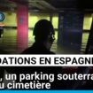 Inondations en Espagne : Aldaia, un parking souterrain devenu cimetière