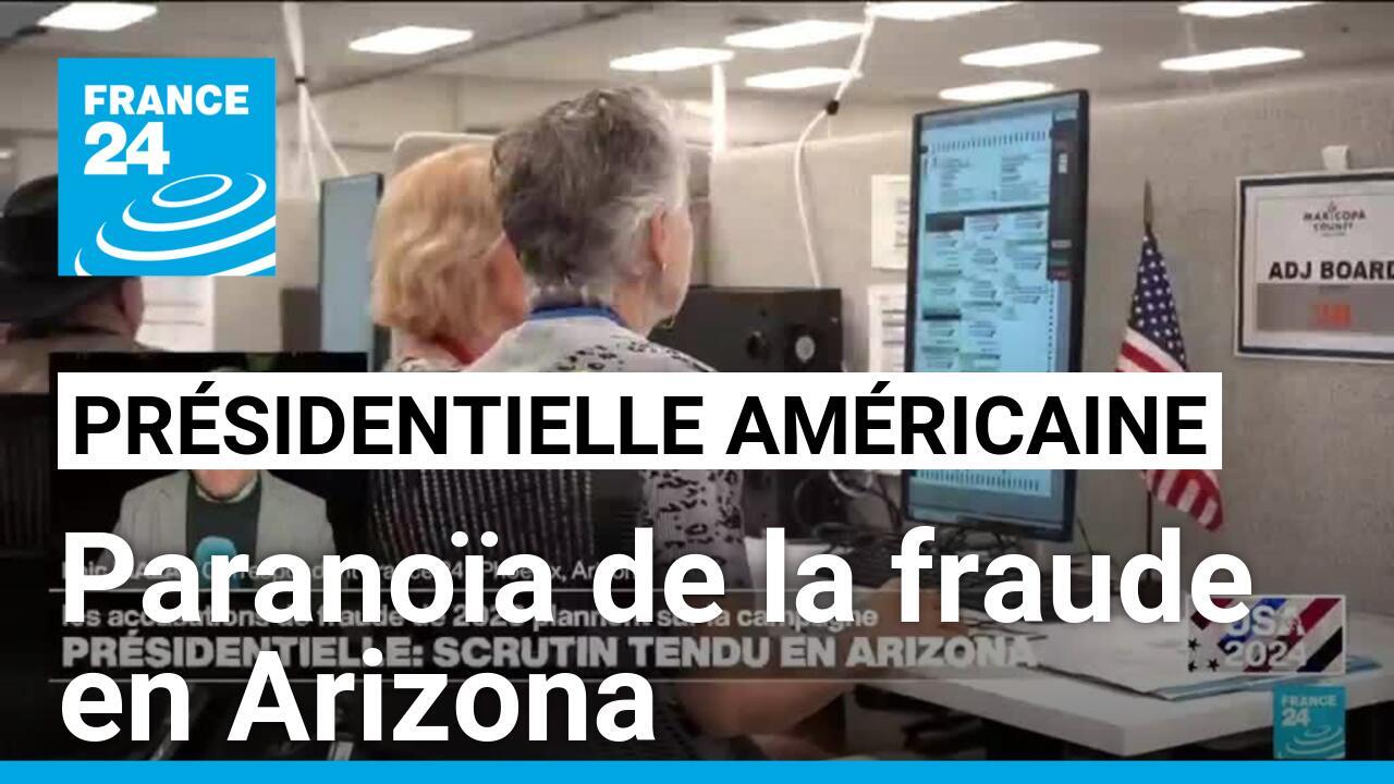 Présidentielle américaine : paranoïa de la fraude en Arizona