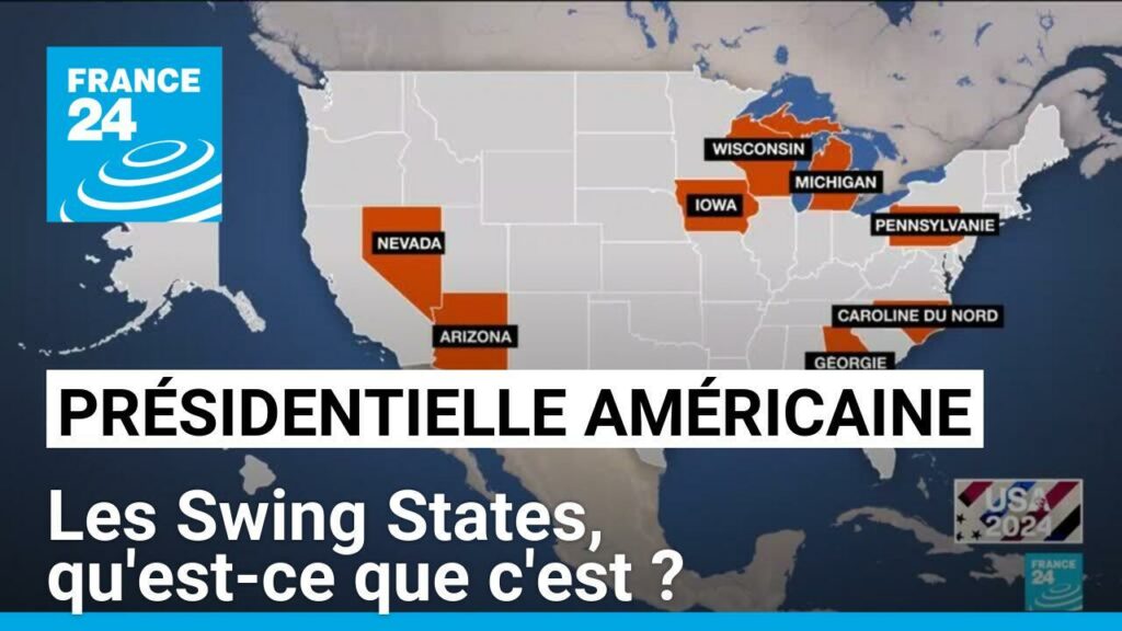 Présidentielle américaine : les Swing States, qu'est-ce que c'est ?